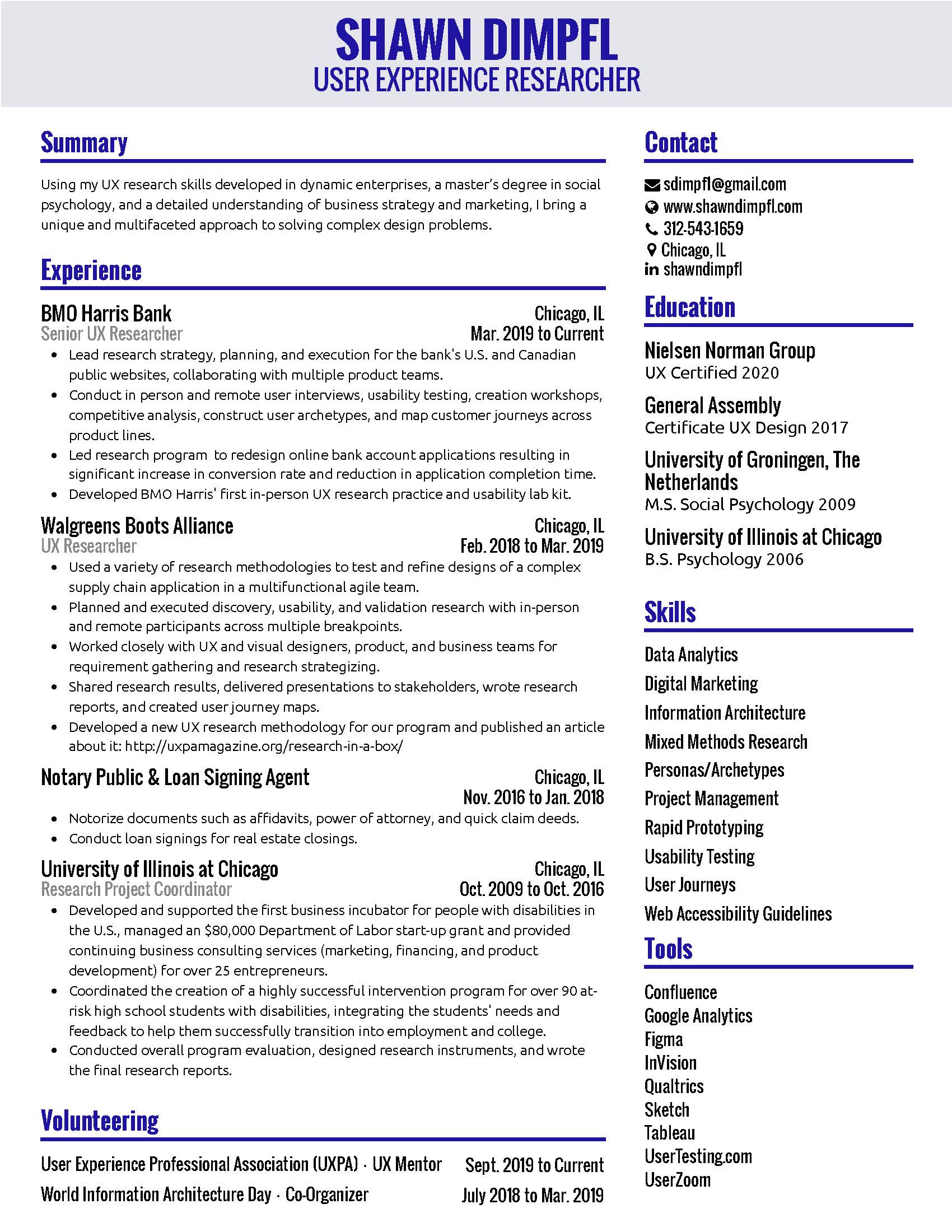 Shawn Dimpfl Resume 1-15-22